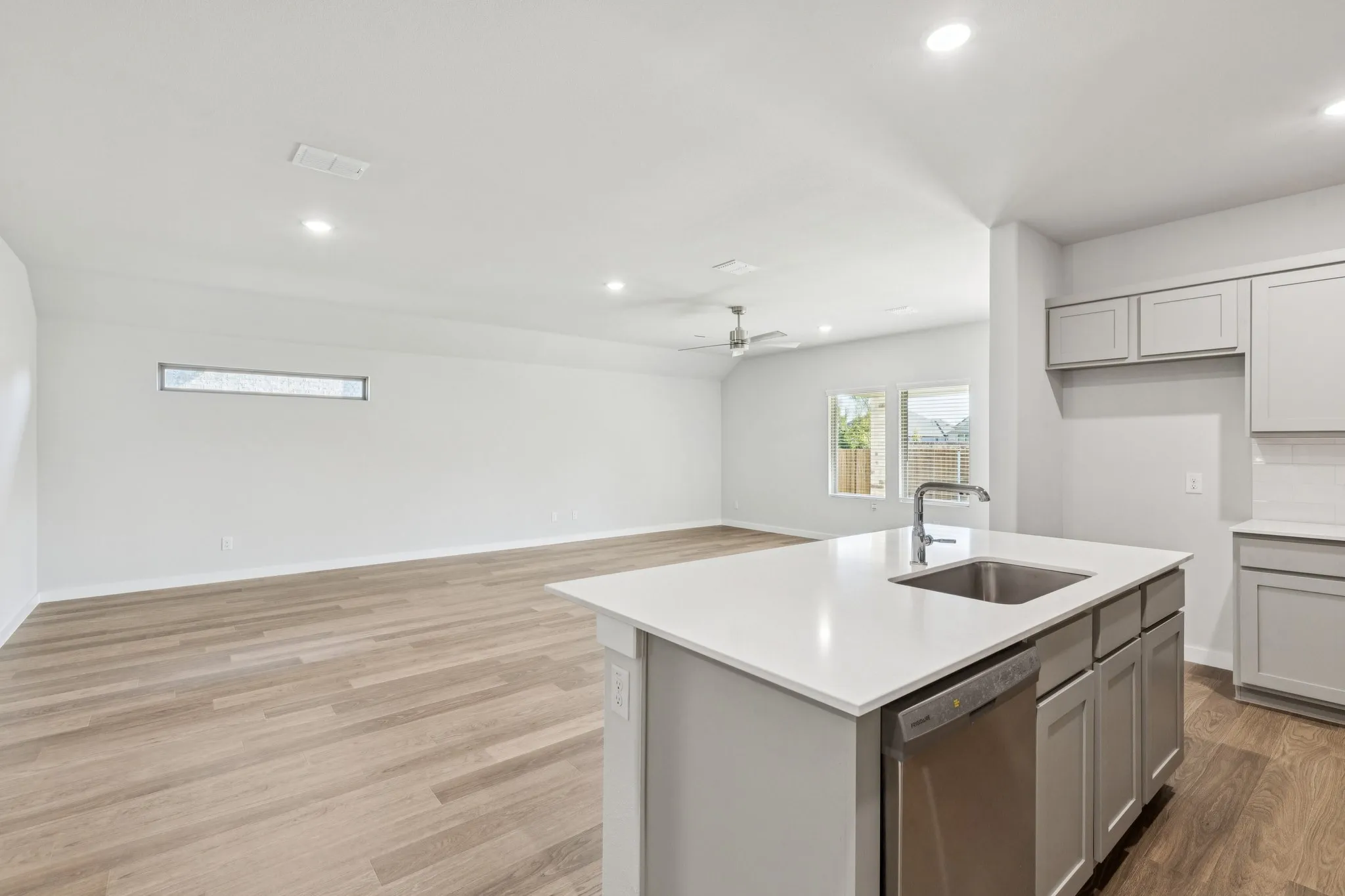 Open Floor Plan in the Oscar home plan – REPRESENTATIVE PHOTO