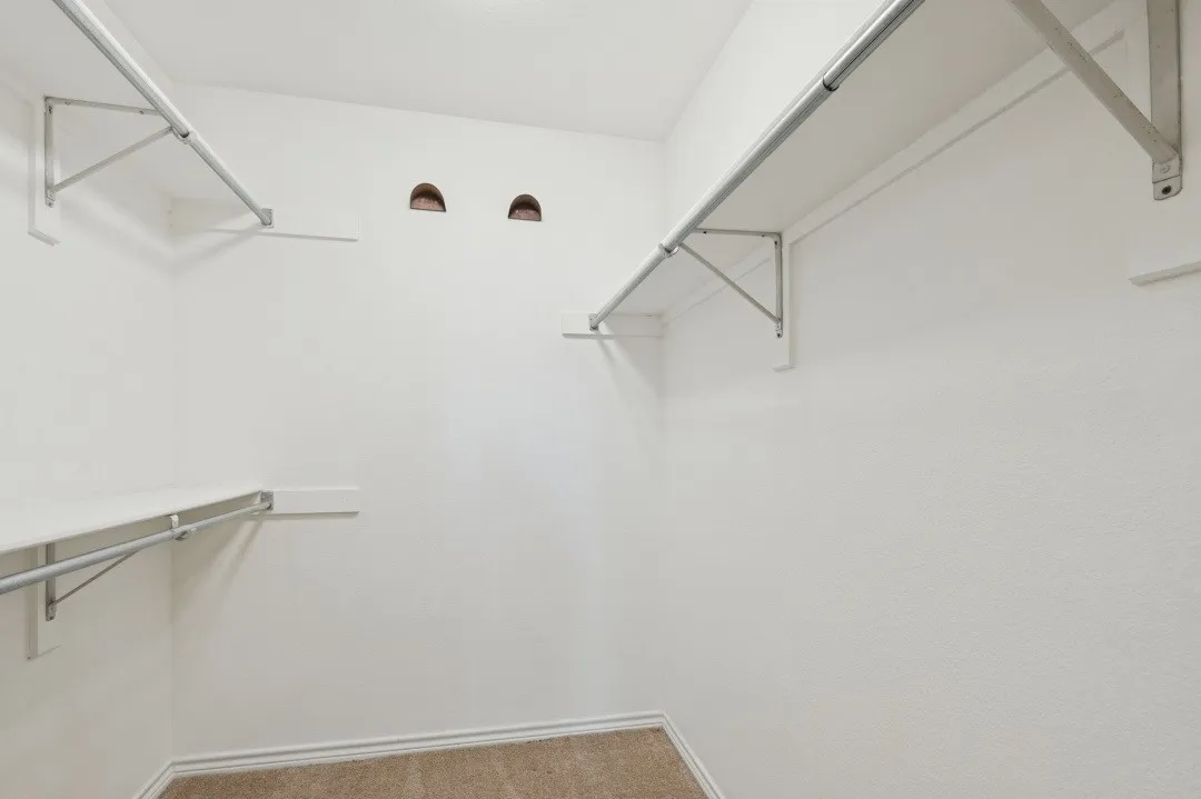 Large master closet