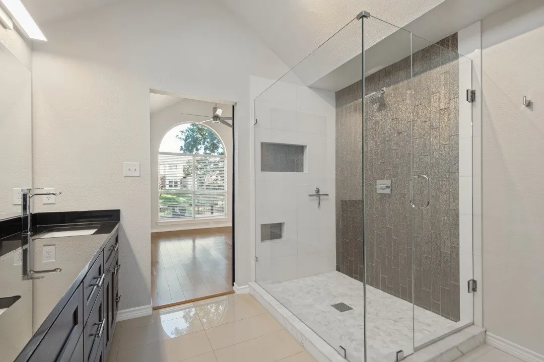 Rock Your House renovations updated both bathrooms
