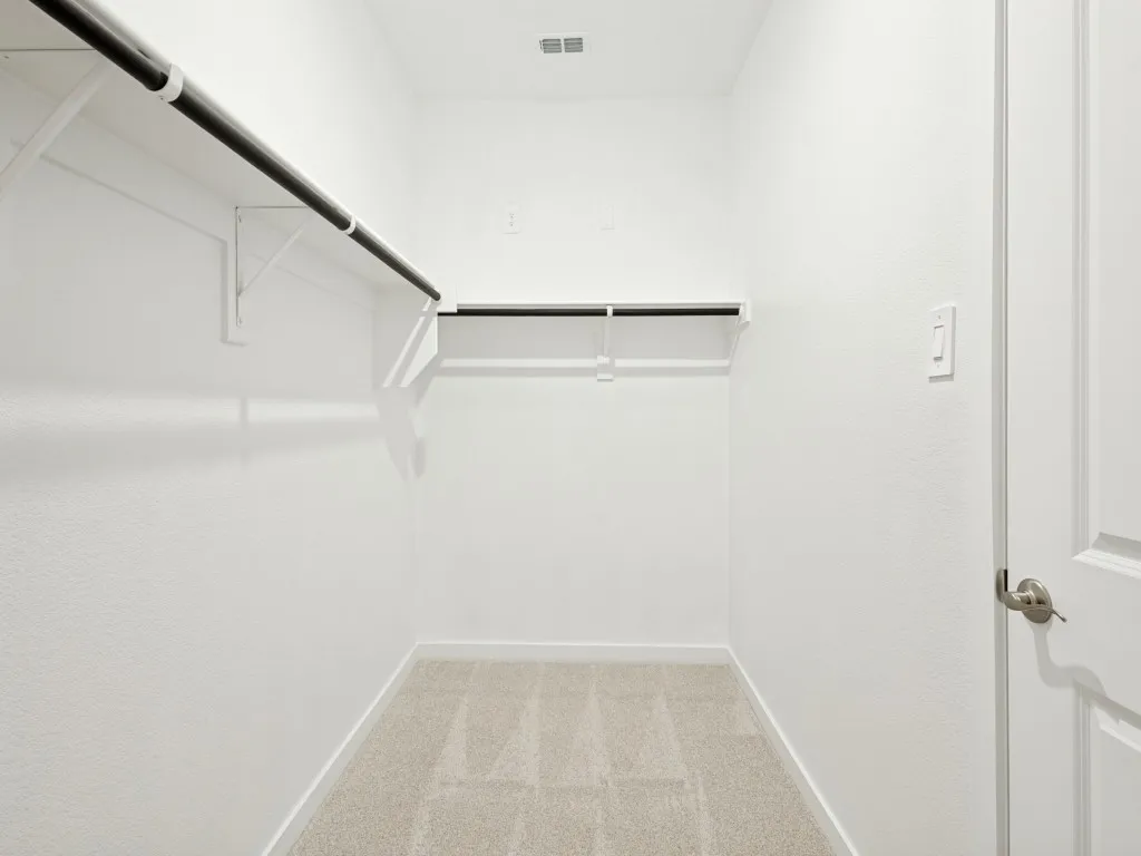 Primary closet