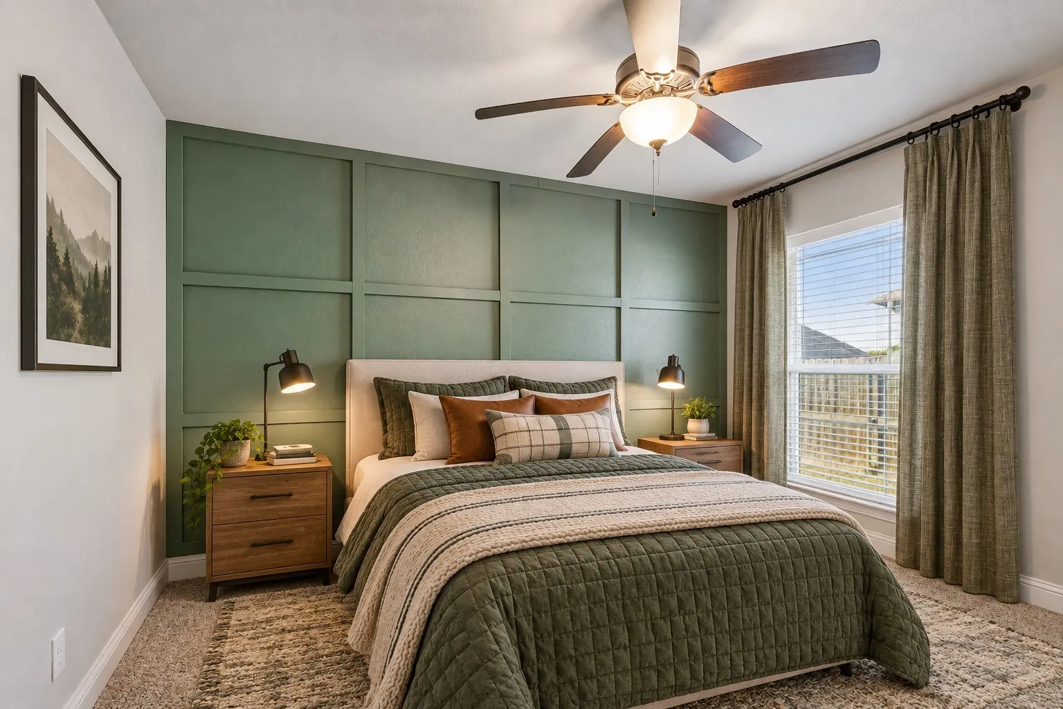 Bedroom—Virtually Staged