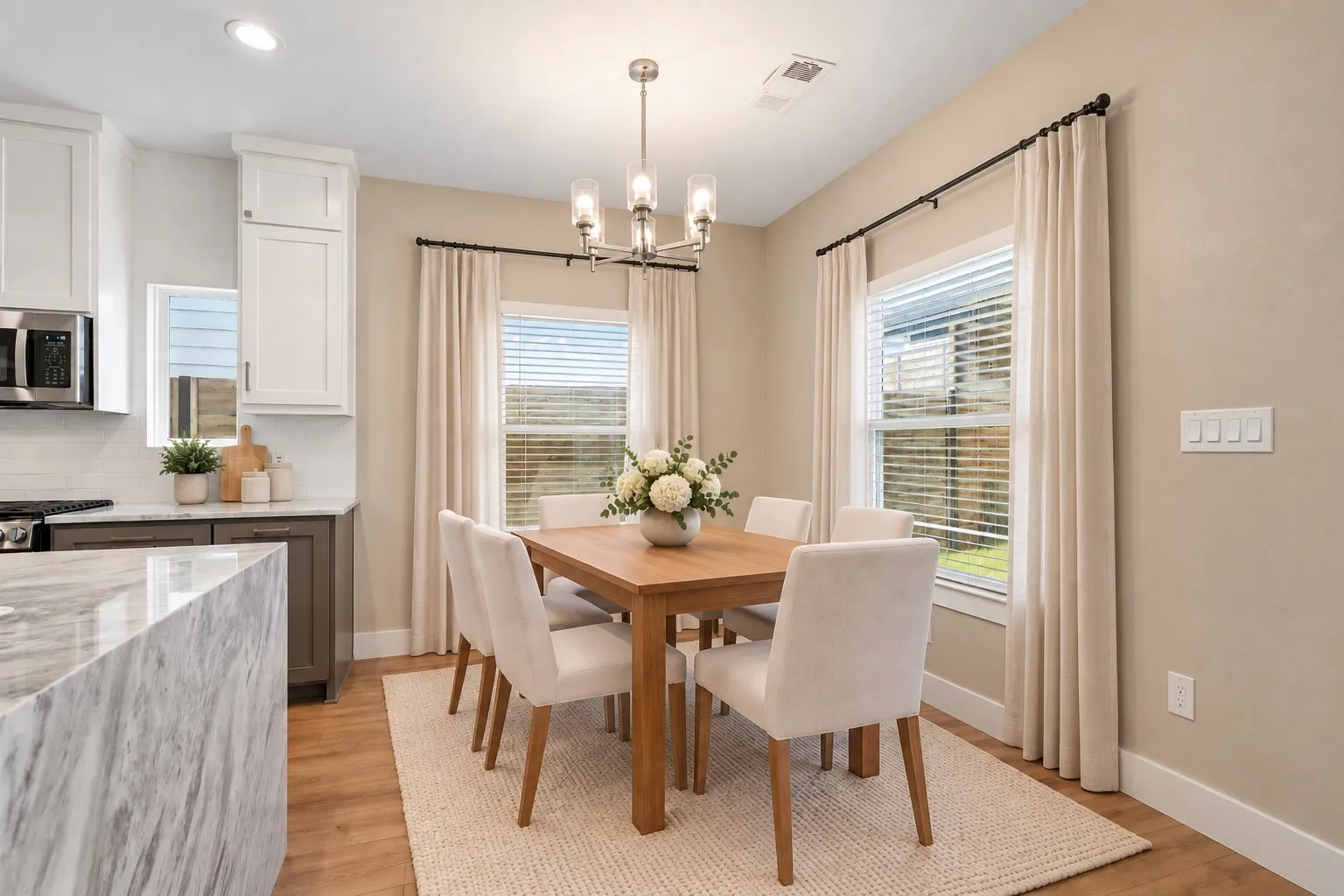 Dining Area—Virtually Staged