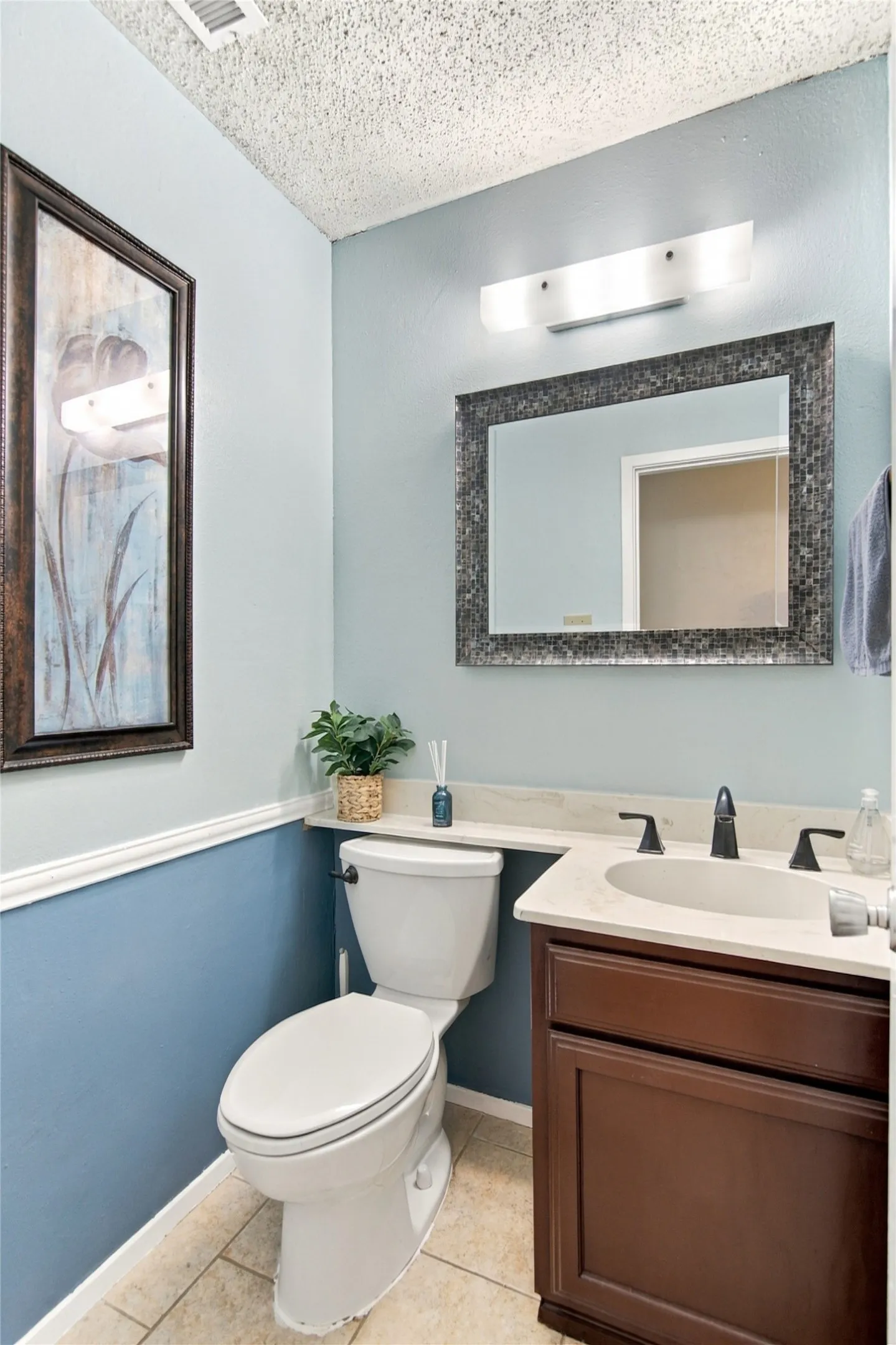 Downstairs powder bath