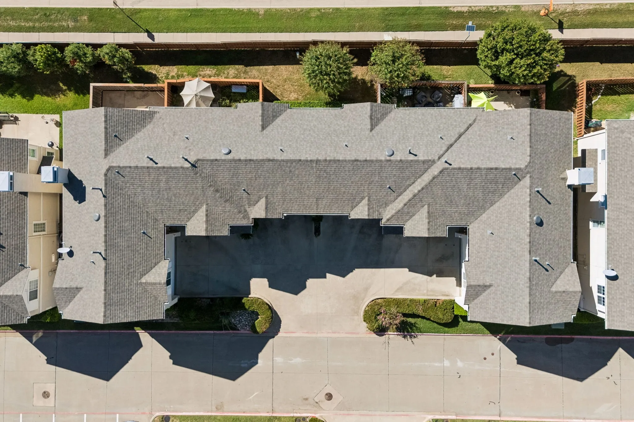 Aerial view of unit 3