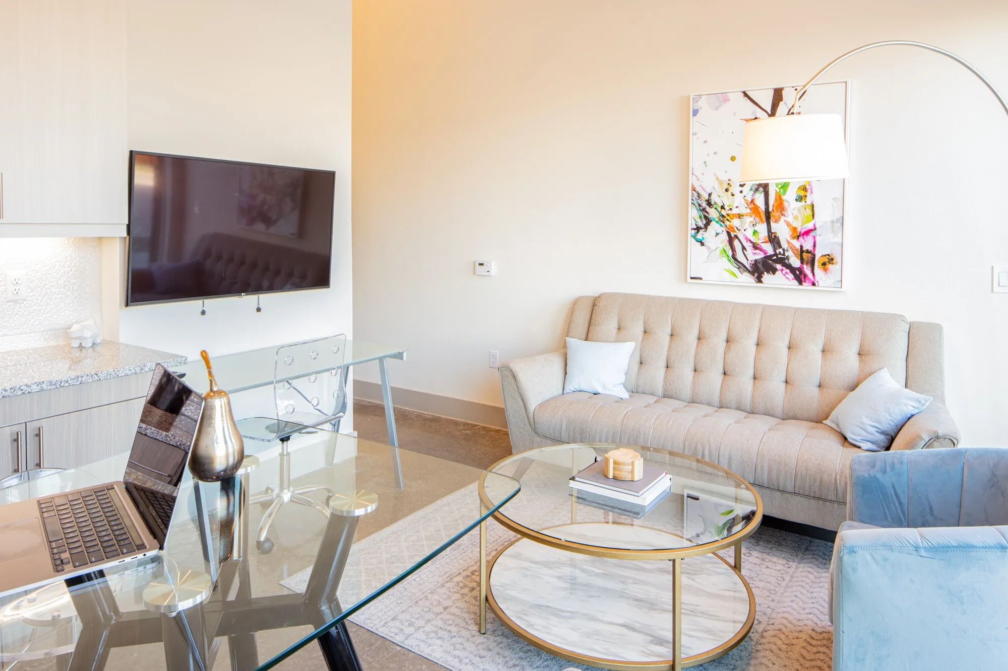 View of living room