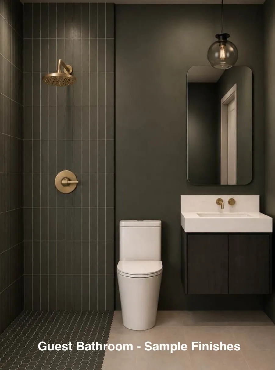 1st Level Guest Bathroom - Sample Finishes
