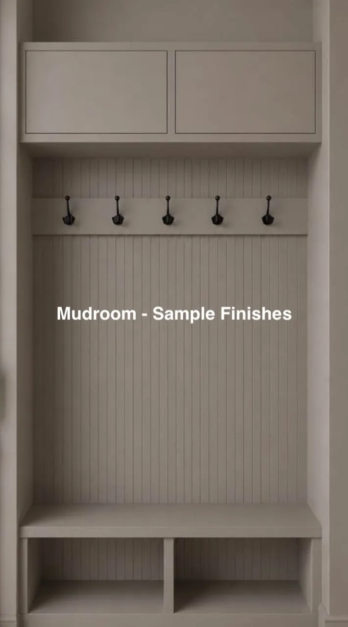 Mud Room - Sample Finishes