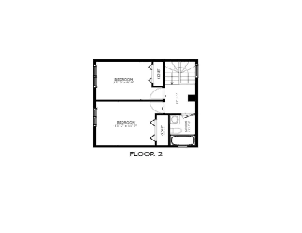 351 Valley Park Dr. - Floor Plan of 2nd Floor