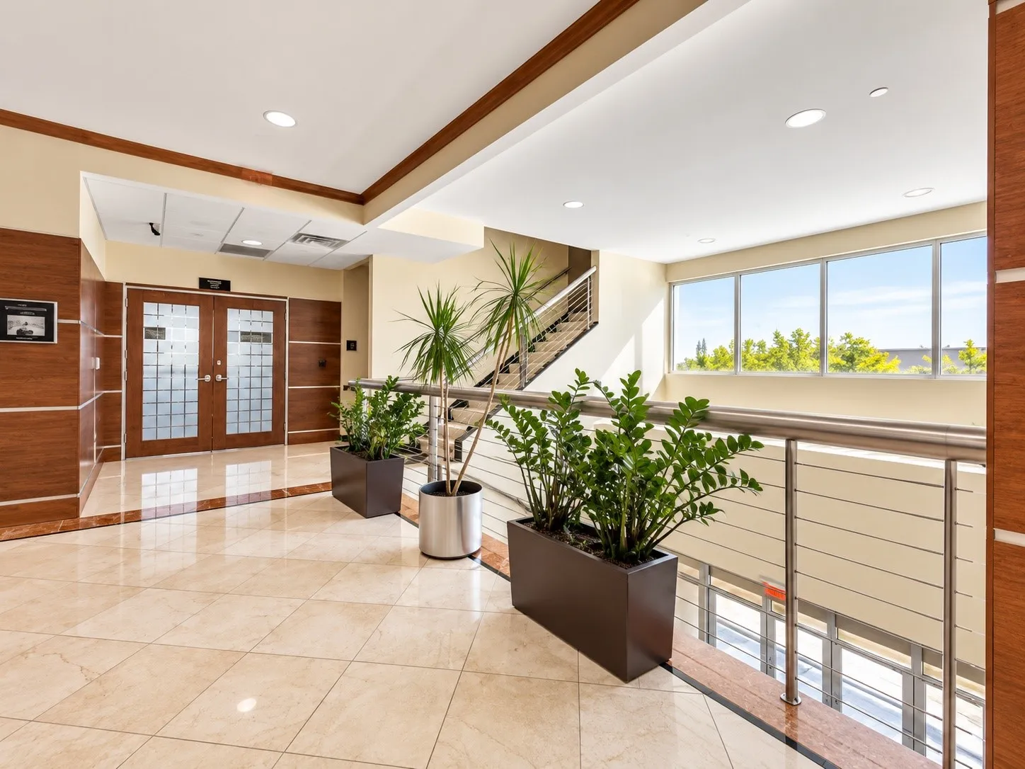 Second floor lobby