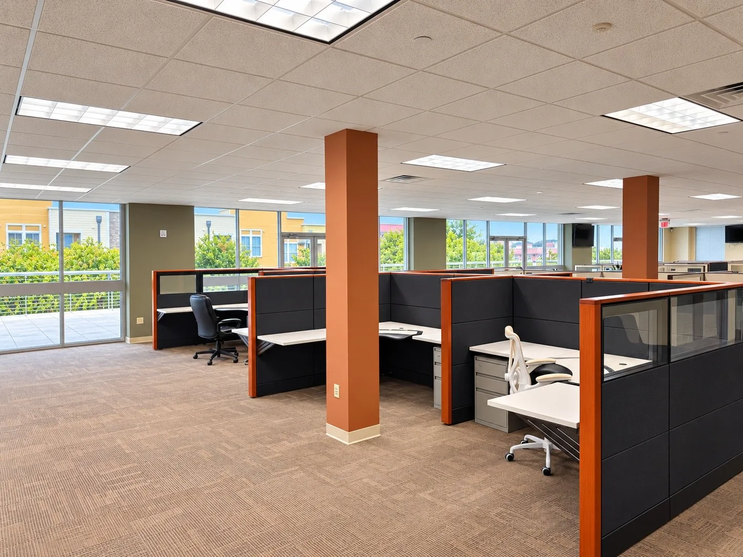 Second floor offices