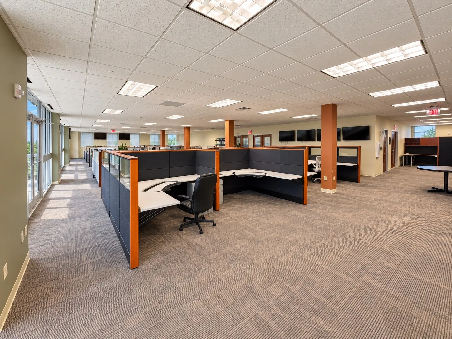 Second floor offices