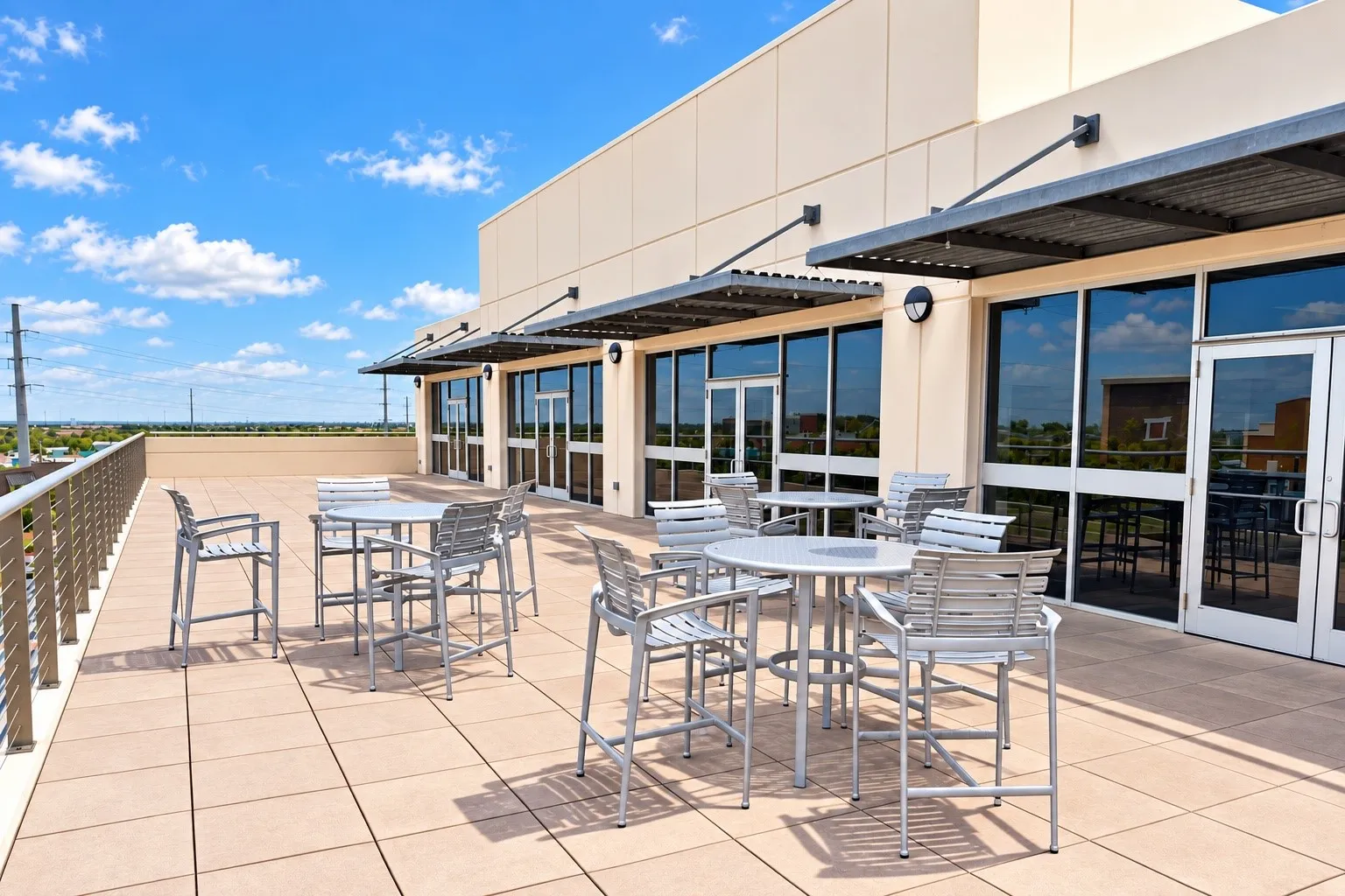 Third Floor balcony
