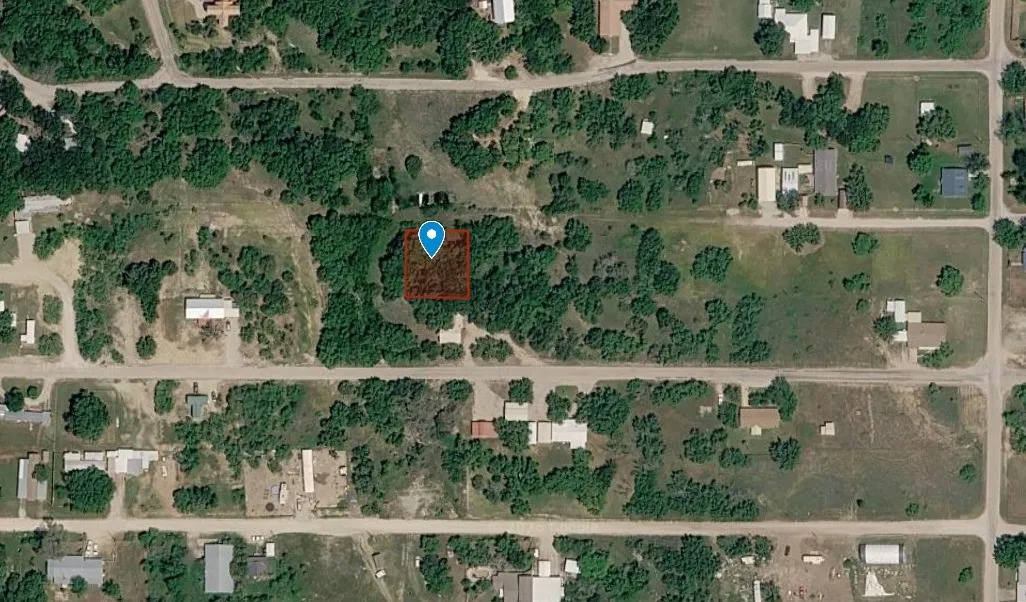 Aerial Map. Highlighting the location of the property within a larger area