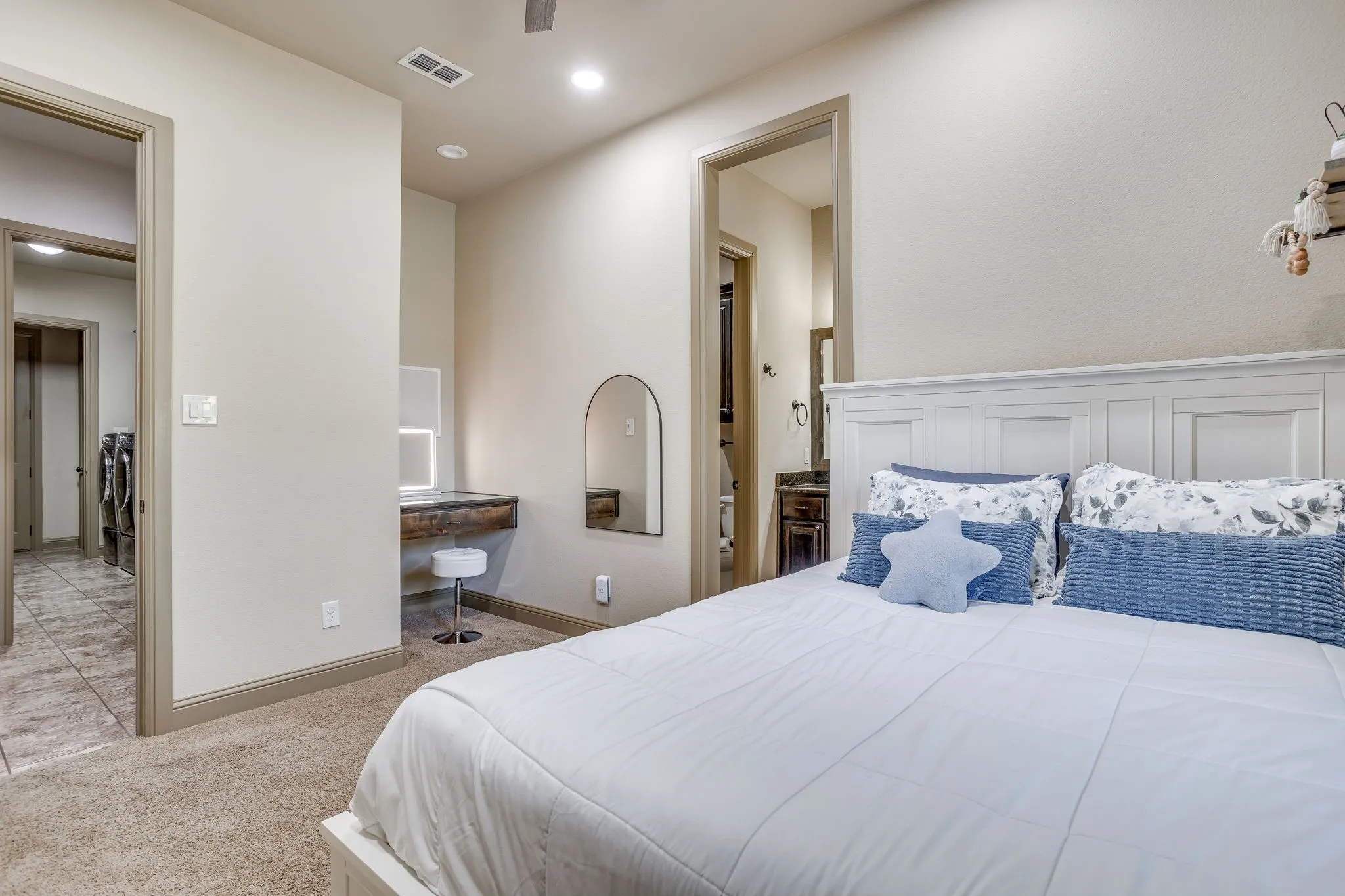 Bedroom 4 with ensuite bath