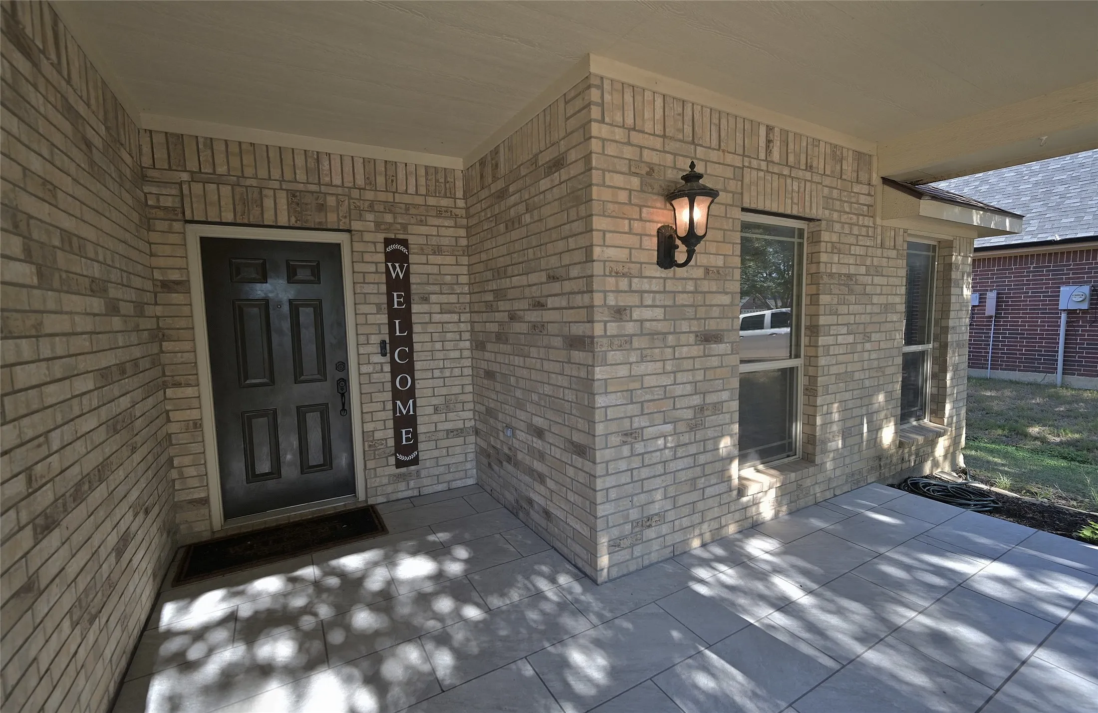 Large covered front porch