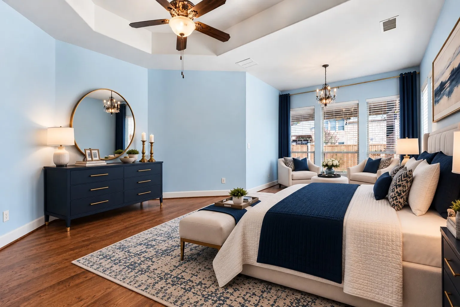 Primary Bedroom—Virtually Staged