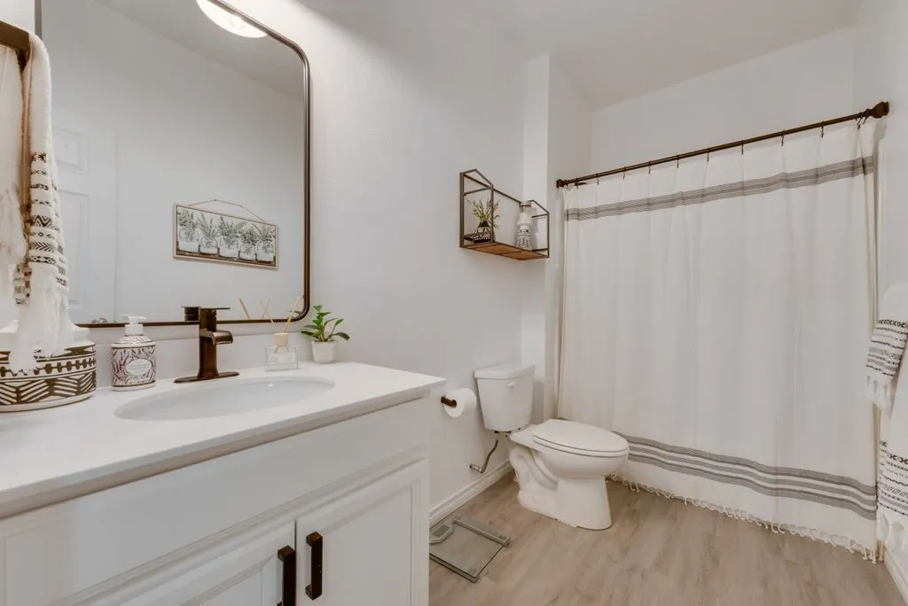 Updated bathroom