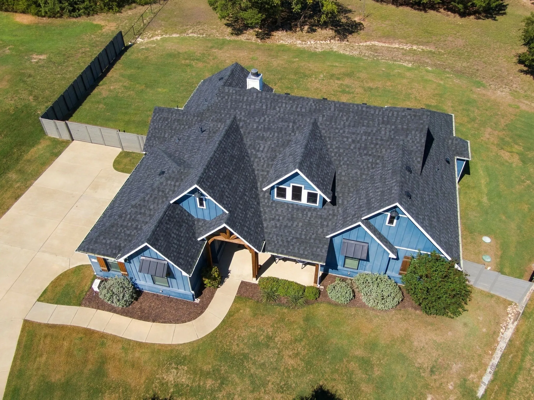 The roof was replaced within the last year.