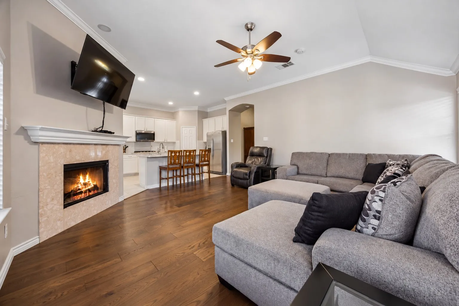 Open Living Floor Plan