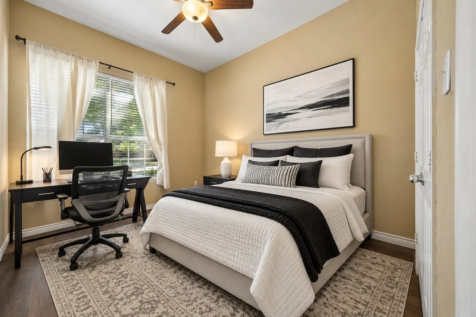 Bedroom—Virtually Staged