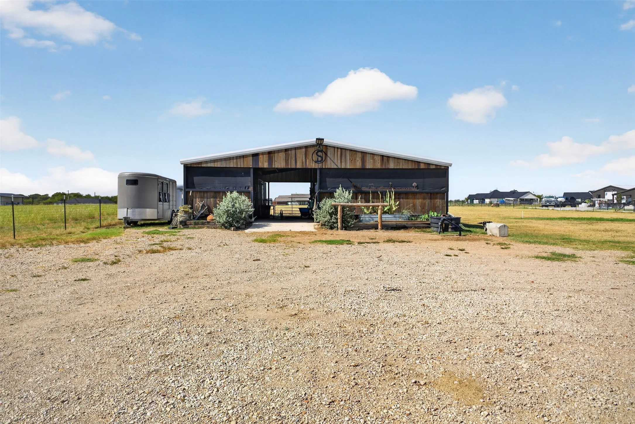 Barn is set up and ready for horses