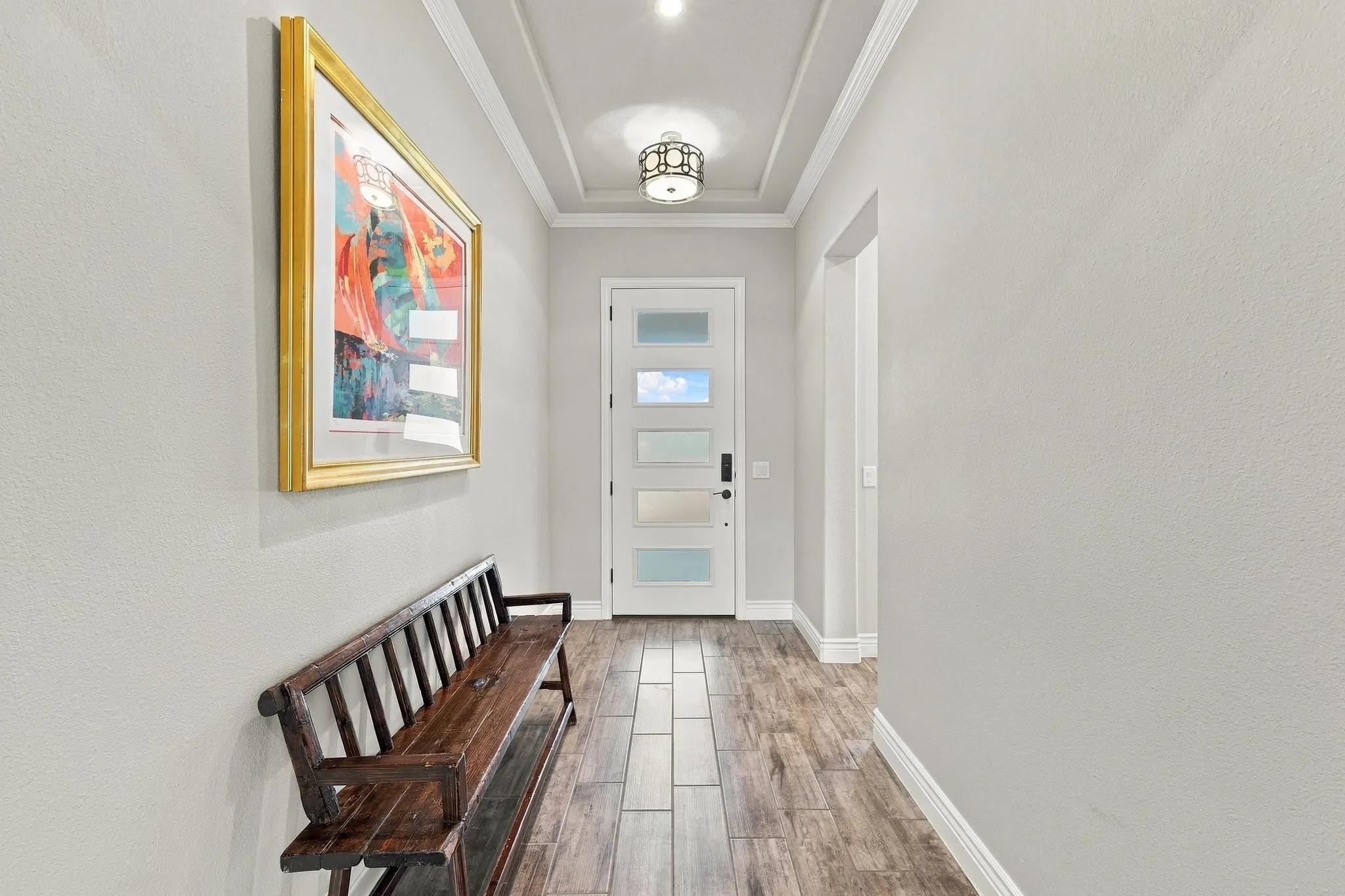 Inviting front entry