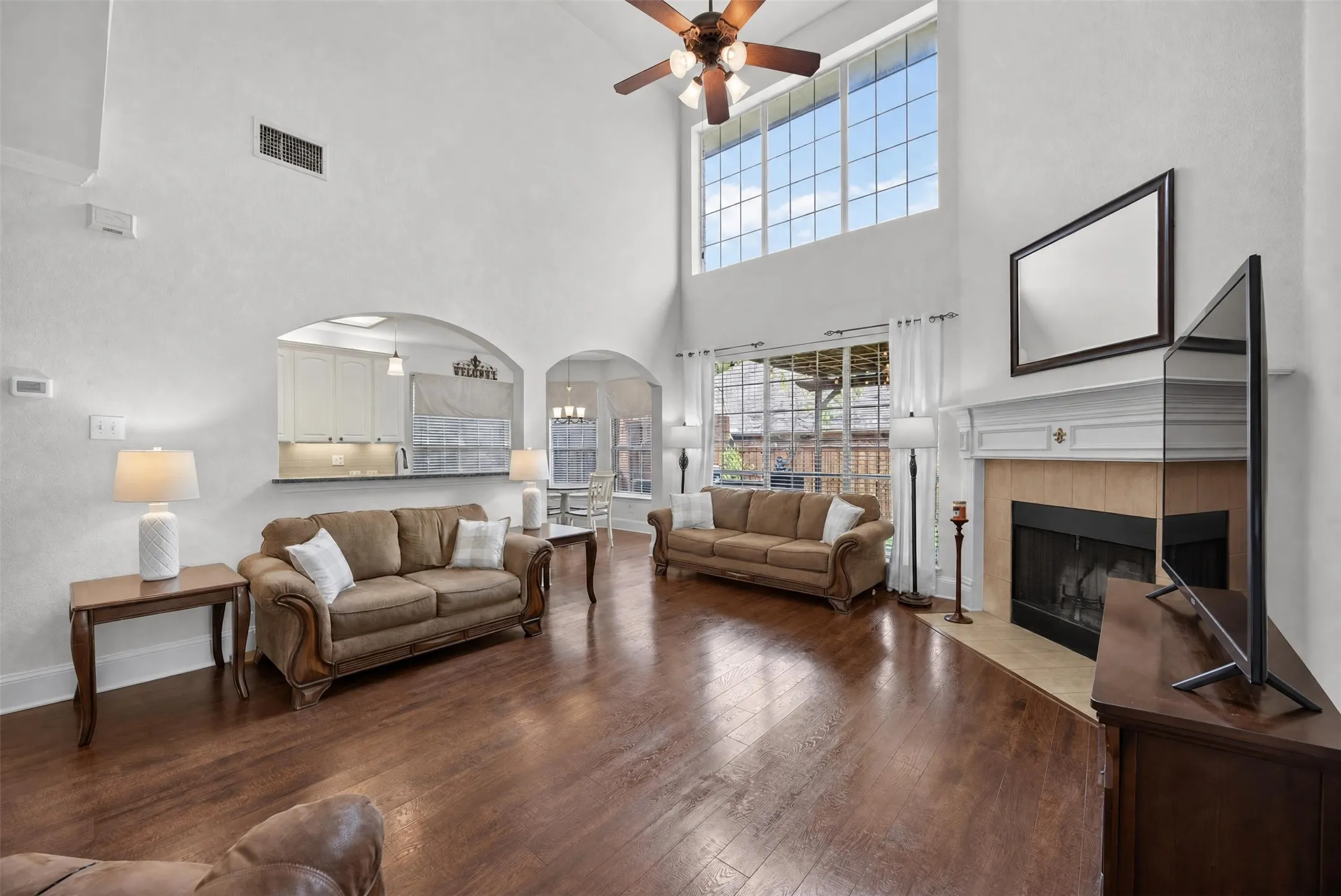 Seamless Hardwood Floors throughout!