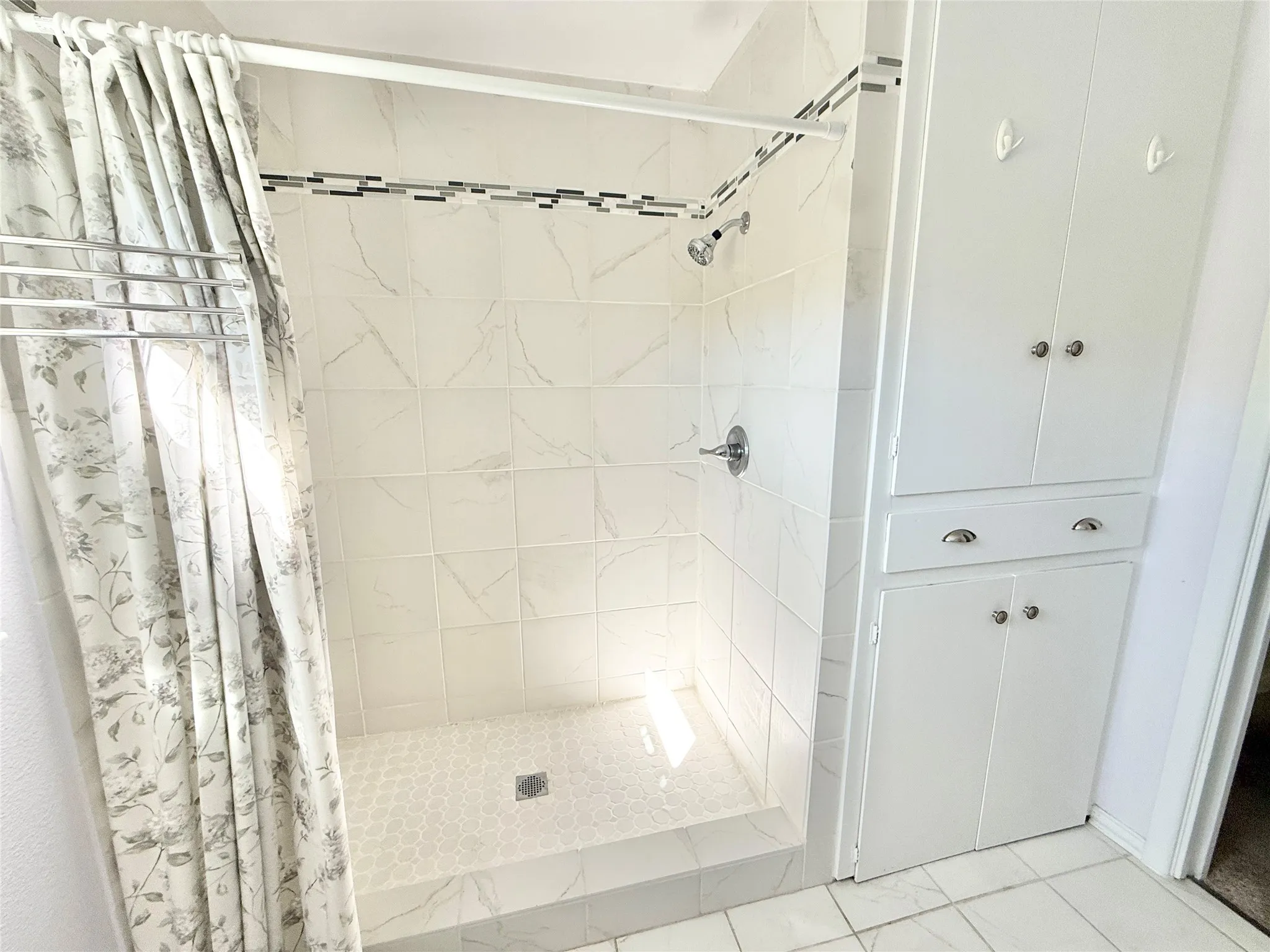 walk in shower