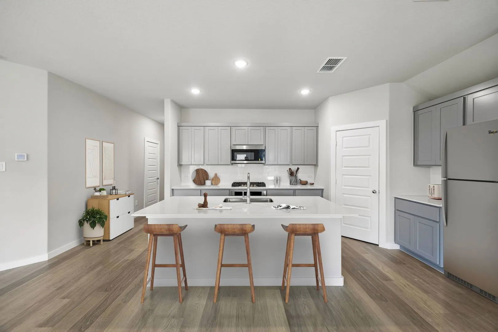 Kitchen in the Emmy II home plan - REPRESENTATIVE PHOTO