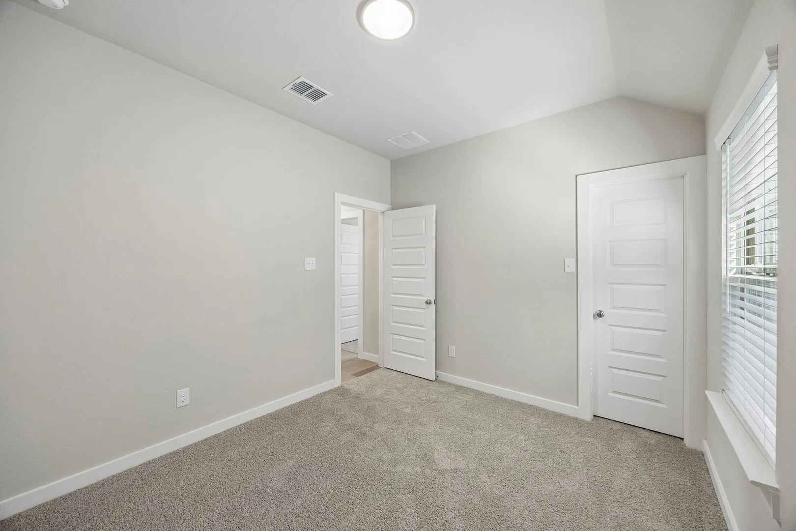Bedroom in the Emmy II home plan - REPRESENTATIVE PHOTO