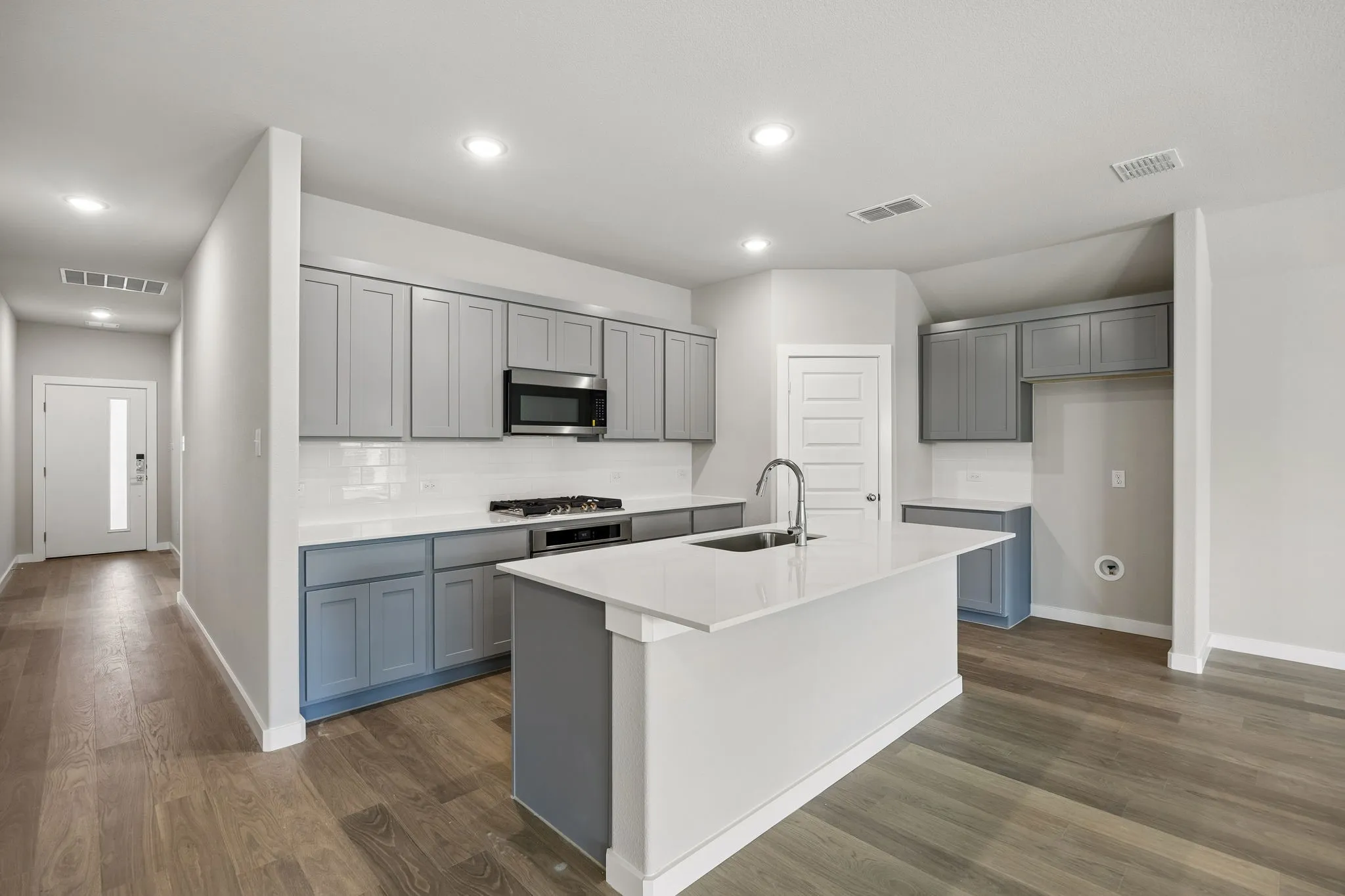 Kitchen in the Emmy II home plan - REPRESENTATIVE PHOTO