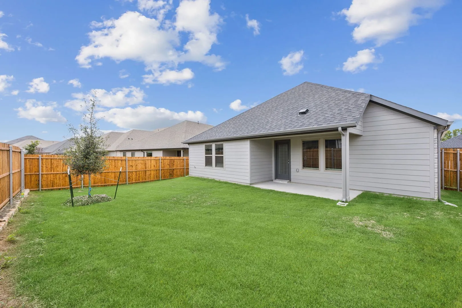 Patio in the Hayden home plan – REPRESENTATIVE PHOTO