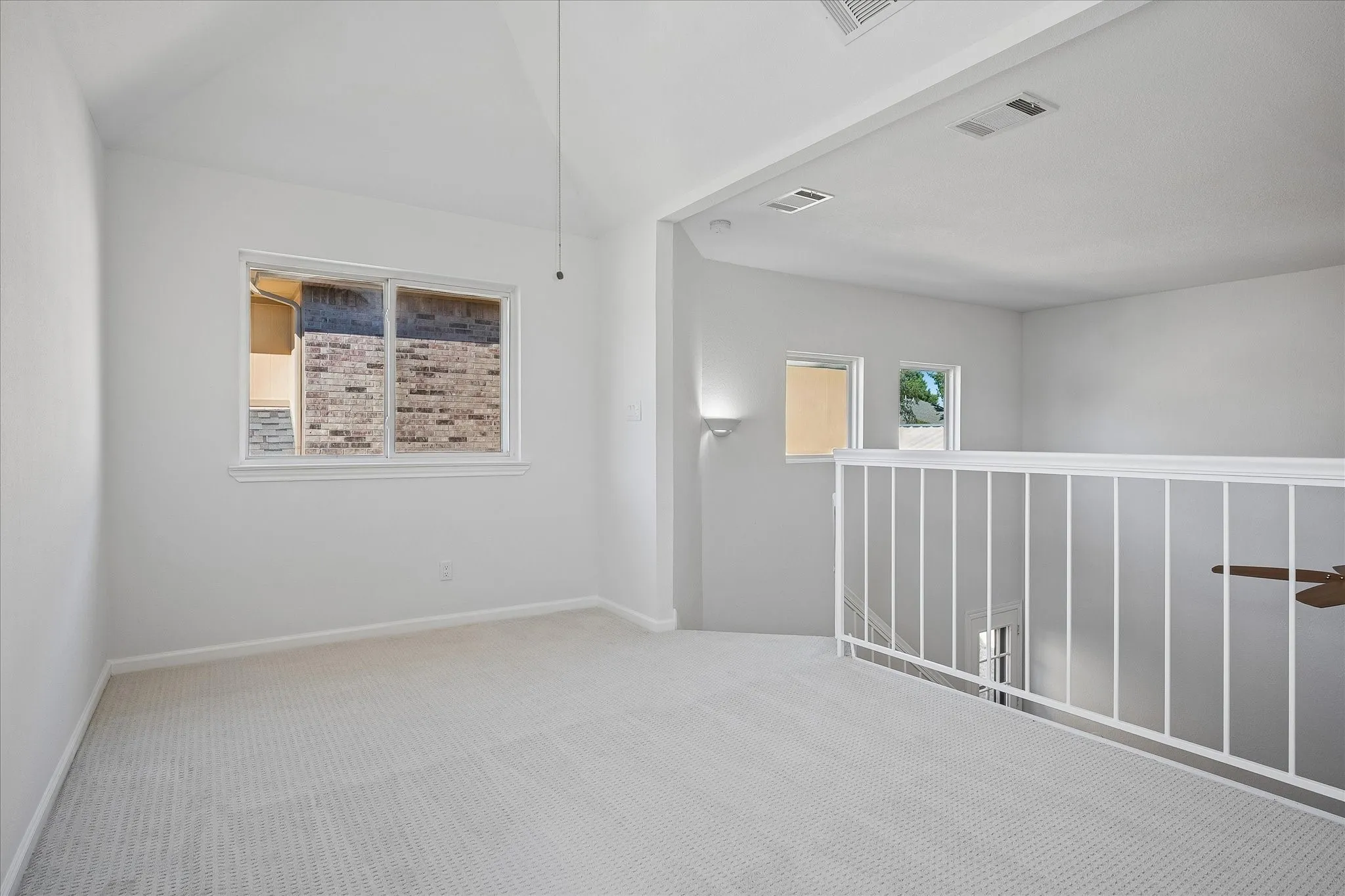 Versatile loft space great for office, game room, additional living space