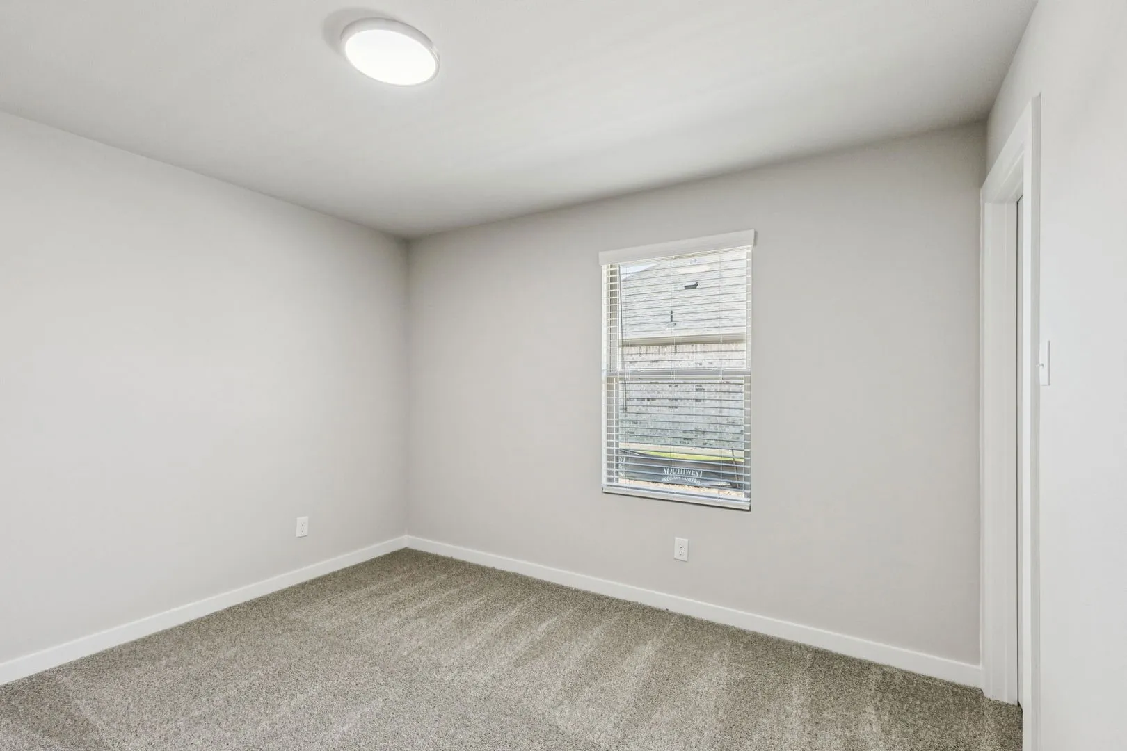 Bedroom in the Harper home plan – REPRESENTATIVE PHOTO