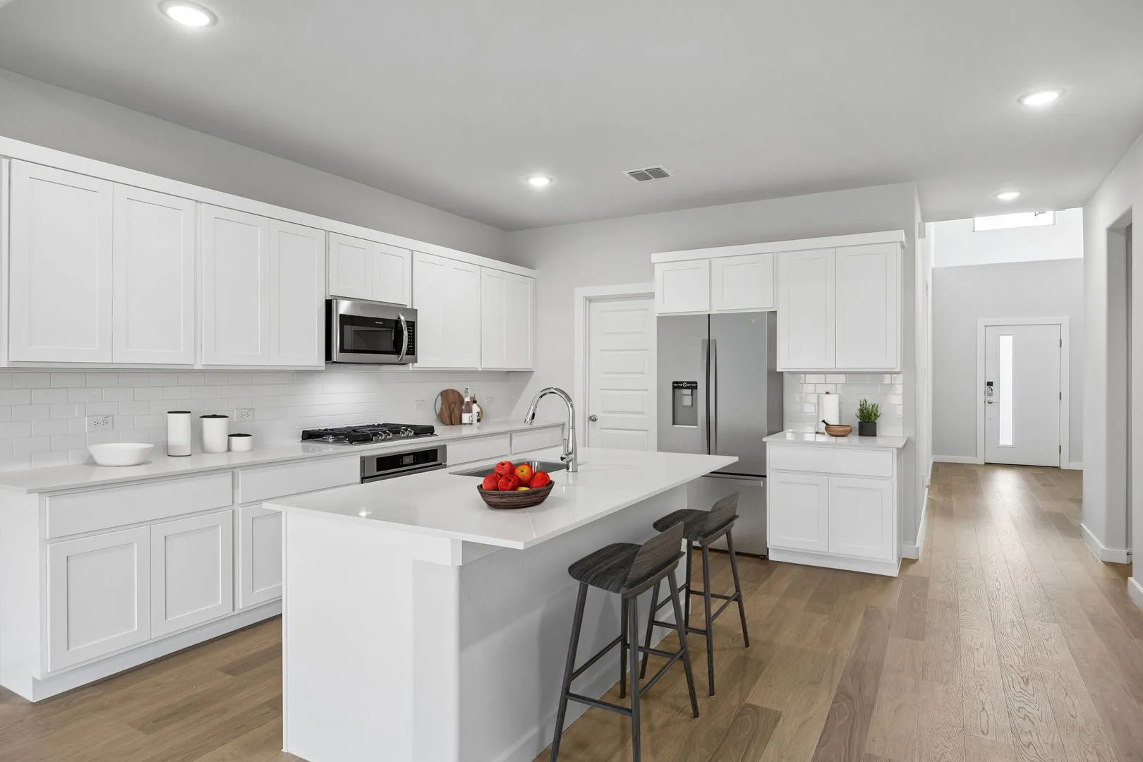 Kitchen in the Winters home plan – REPRESENTATIVE PHOTO