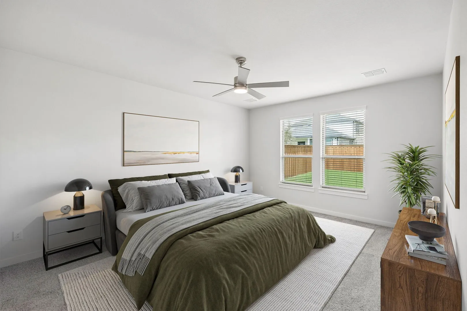 Primary Suite in the Winters home plan – REPRESENTATIVE PHOTO