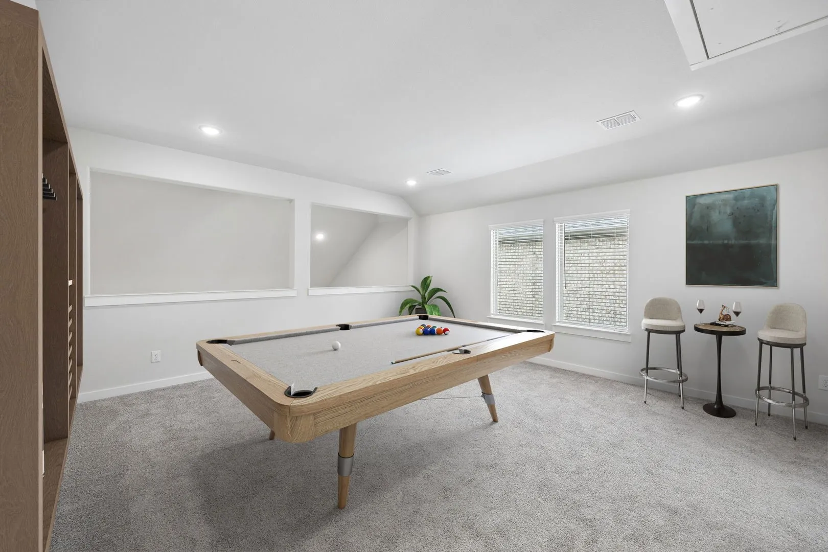 Game Room in the Winters home plan by Trophy Signature Homes – REPRESENTATIVE PHOTO
