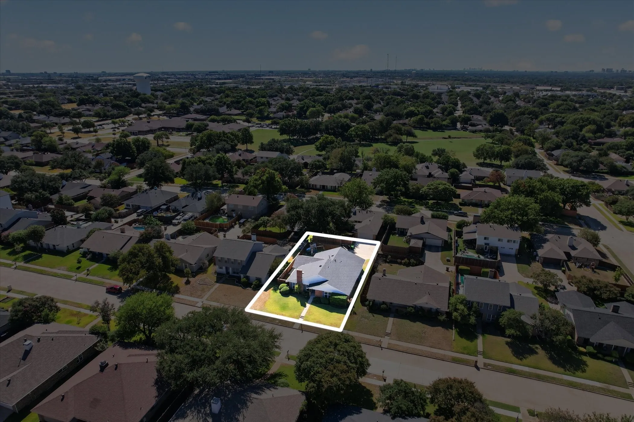 Highlighted for easy reference, 4448 Cleveland Drive offers an established Plano setting just minutes from shopping, restaurants and George Bush Highway.