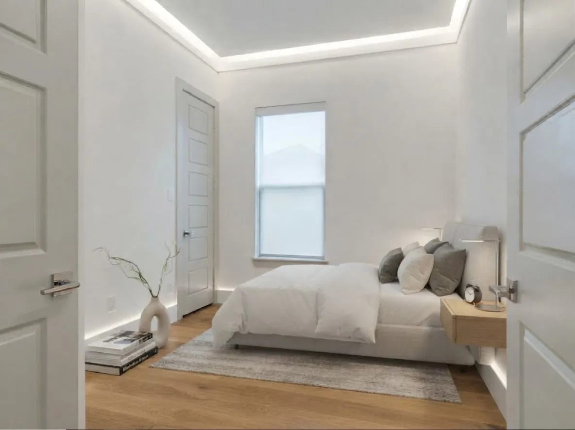 1st Floor bedroom, Digitally Staged