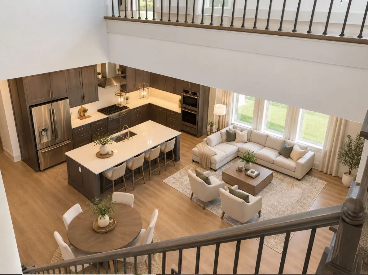 2nd Floor, Digitally Staged