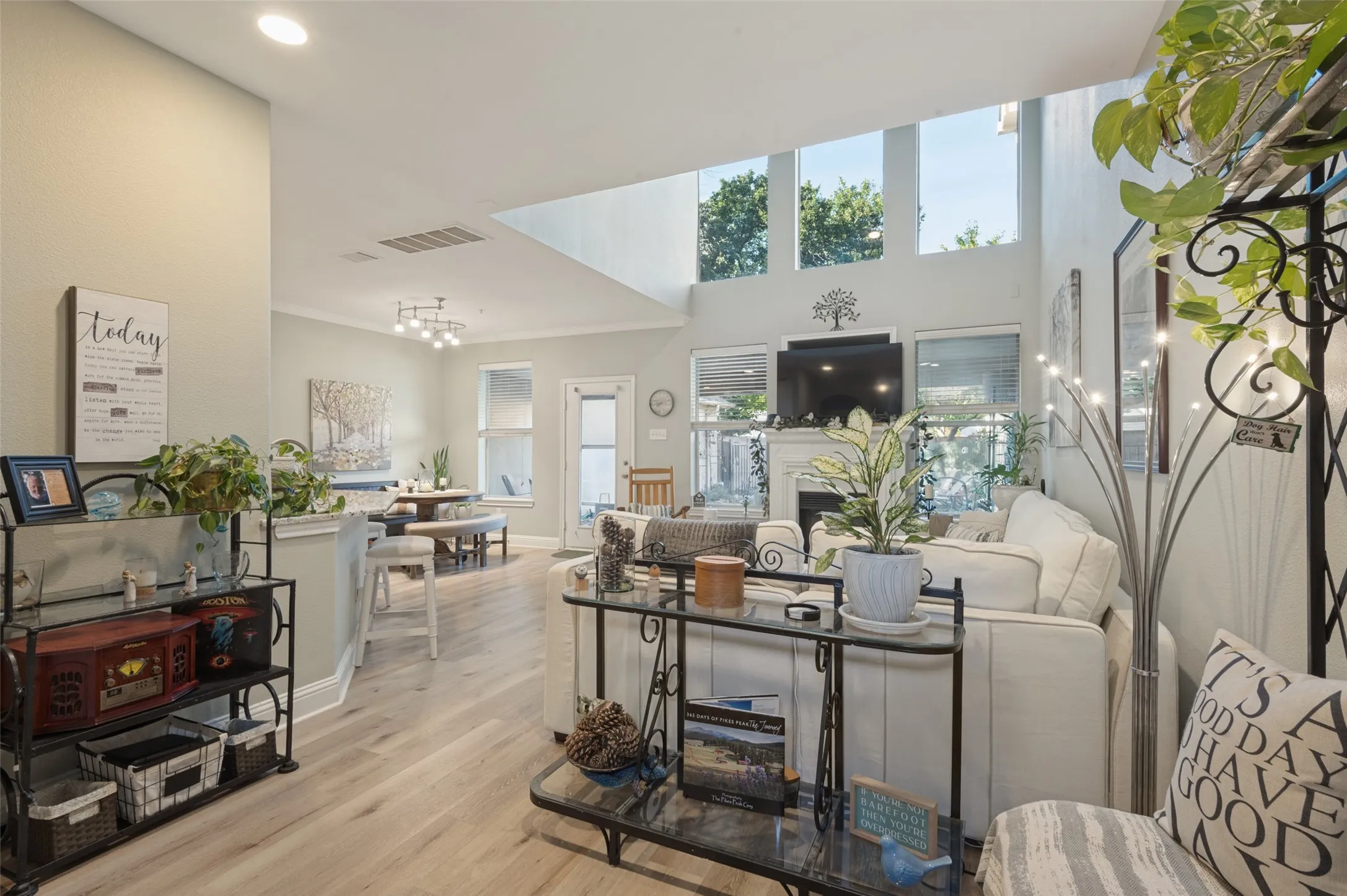 Look at this view upon entering the home!