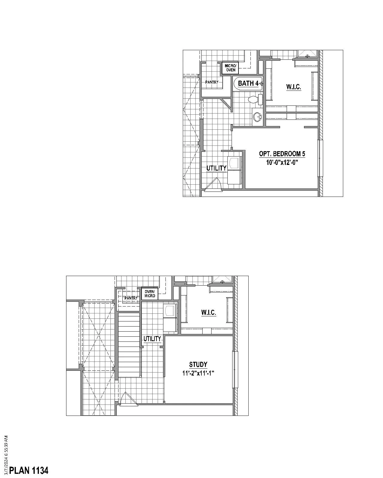 Floor plan options