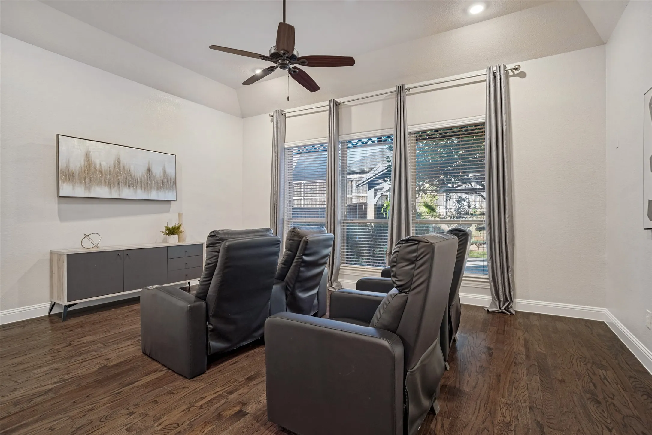 Game room or media room downstairs