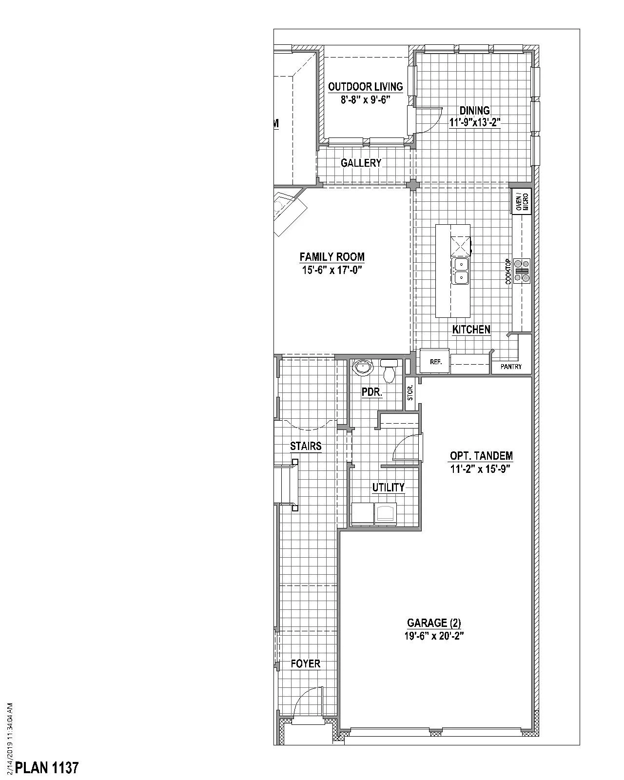 Floor plan options