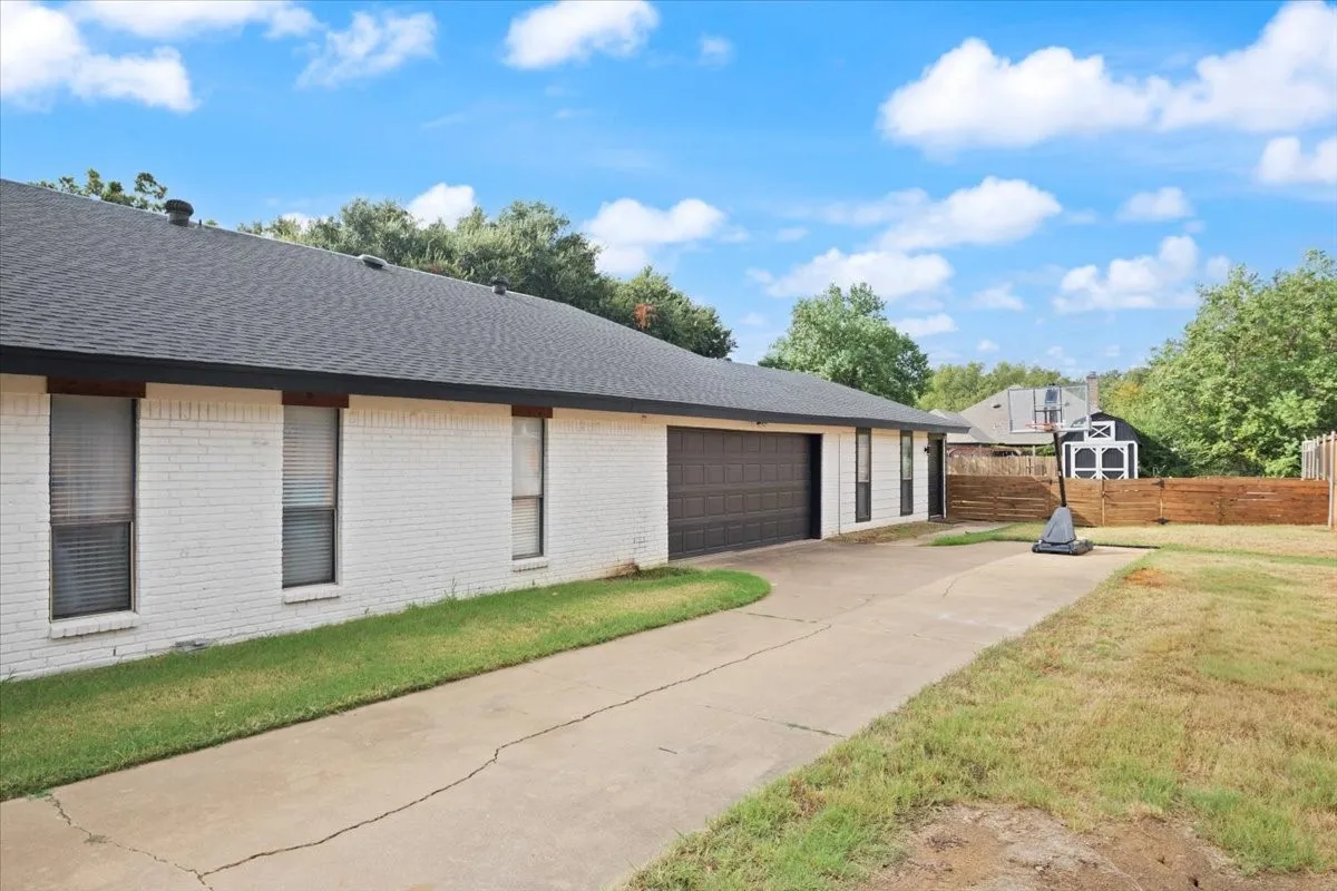 Side entry garage