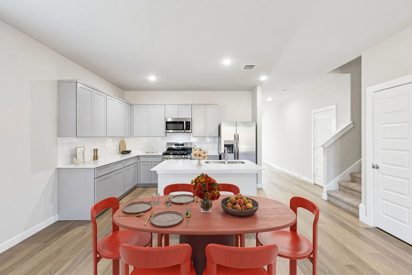 Kitchen in the Haylee home plan - REPRESENTATIVE PHOTO