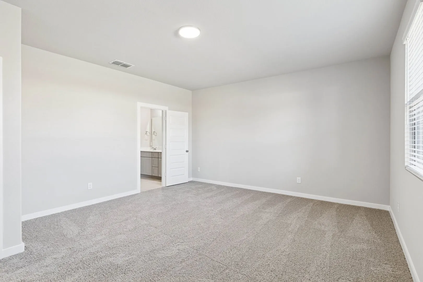 Primary Suite in the Haylee home plan - REPRESENTATIVE PHOTO