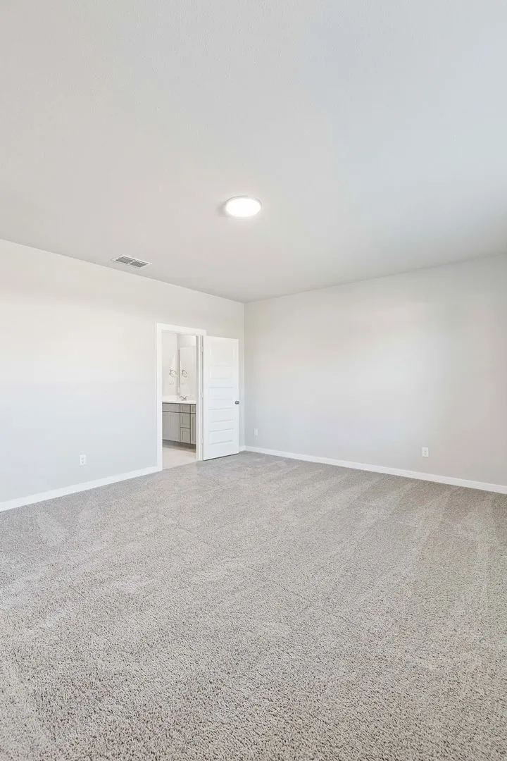 Primary Suite in the Haylee home plan - REPRESENTATIVE PHOTO