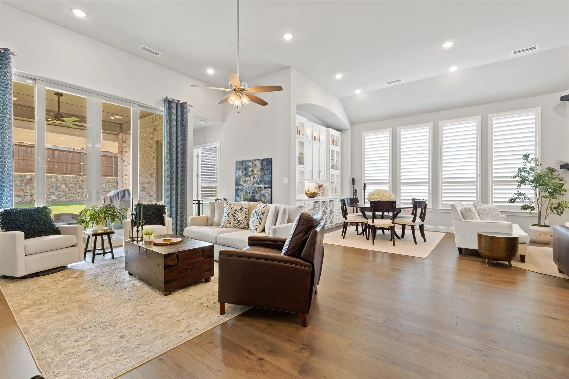 Spacious living area