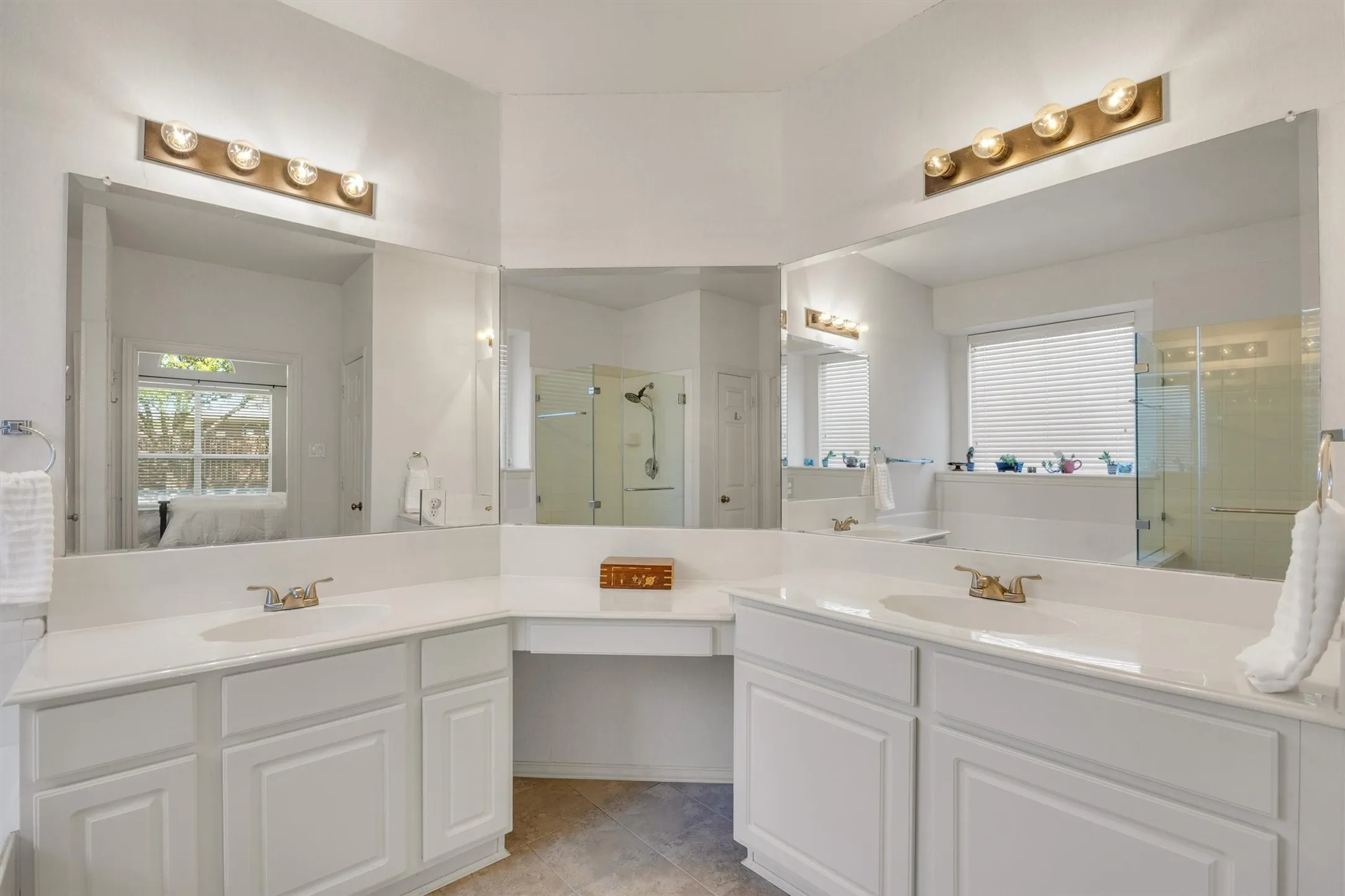 Primary double vanities